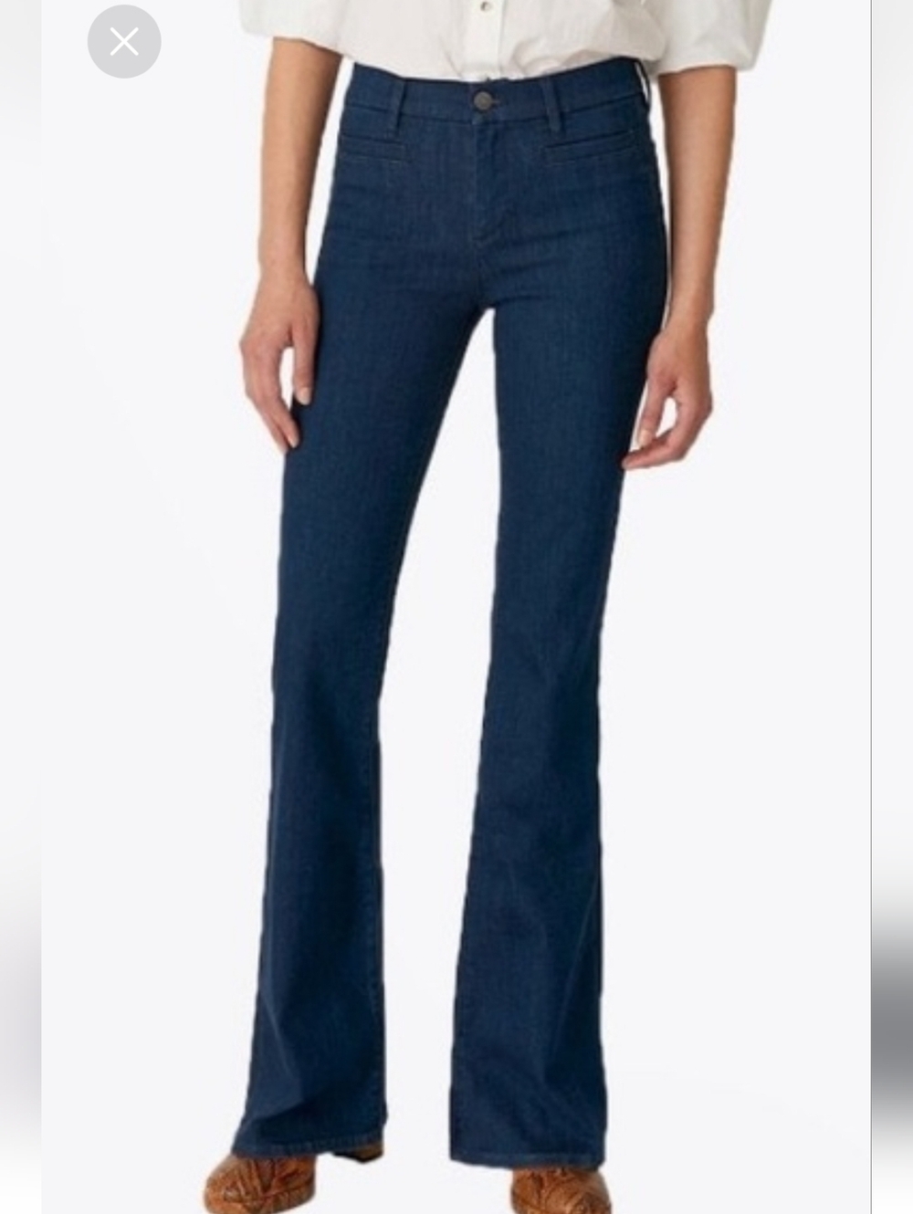 MIH The Marrakesh Jean Mid Rise Kick Flare Sz 31 Tall